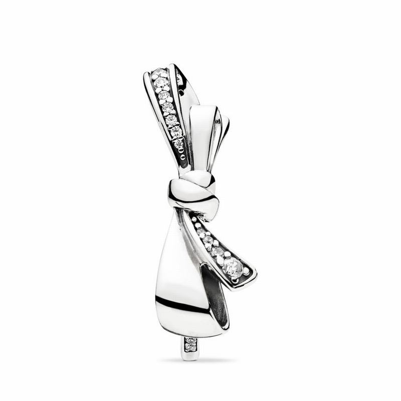 Pandora Brilliant Bow Stackable Ring Silver Egypt VH4879310